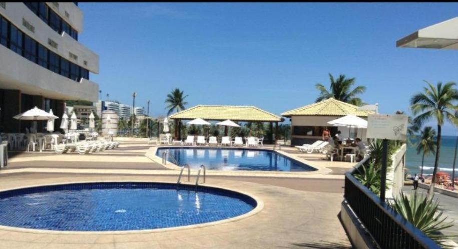 Lindo Apartamento Para Familia Ondina Apart Hotel Salvador Buitenkant foto